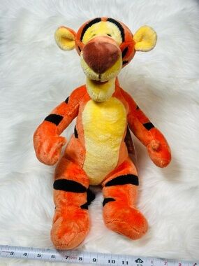 Disney Tigger Plush - Orange and Yellow Soft Stuffed Toy